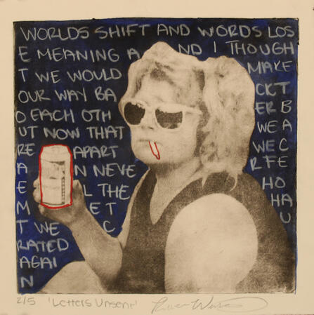 Letters Unsent, 8" x 8", print 2/5