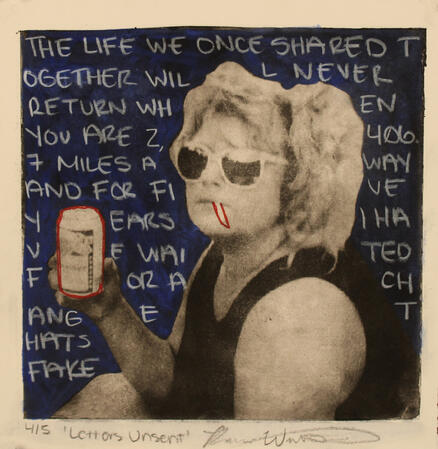 Letters Unsent, 8" x 8", print 4/5